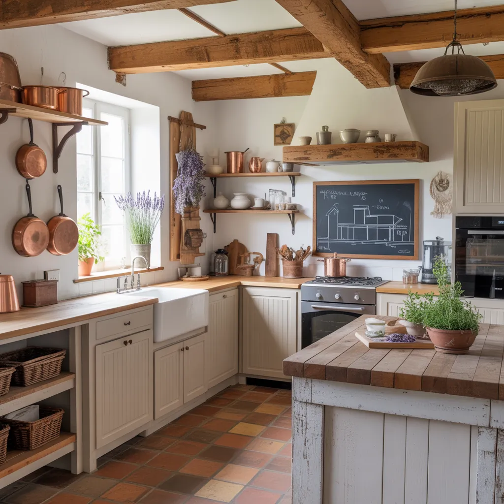 french countryside kitchen