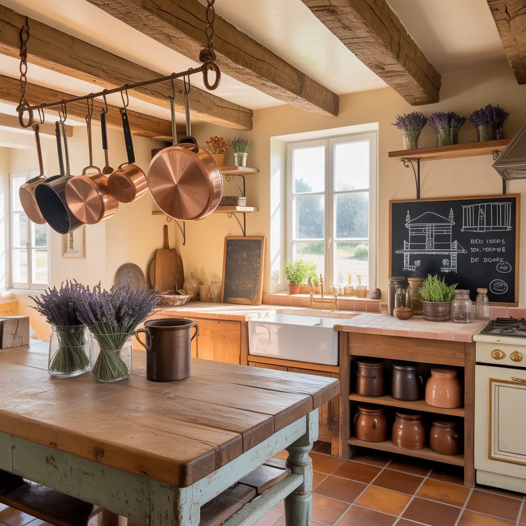 french countryside kitchen