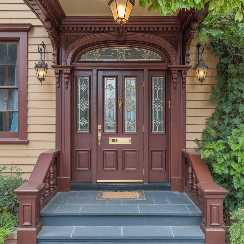 front door ideas victorian house