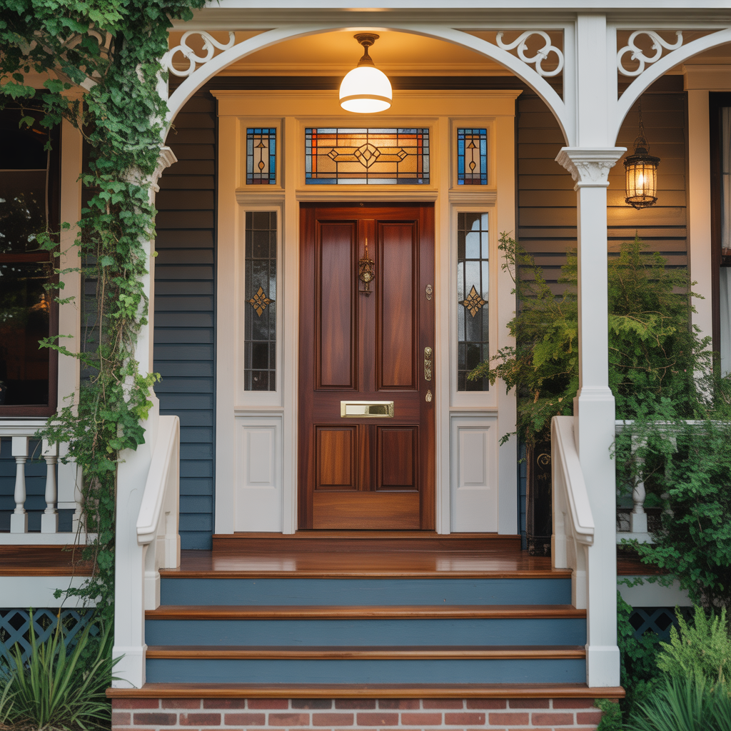 front door ideas victorian house