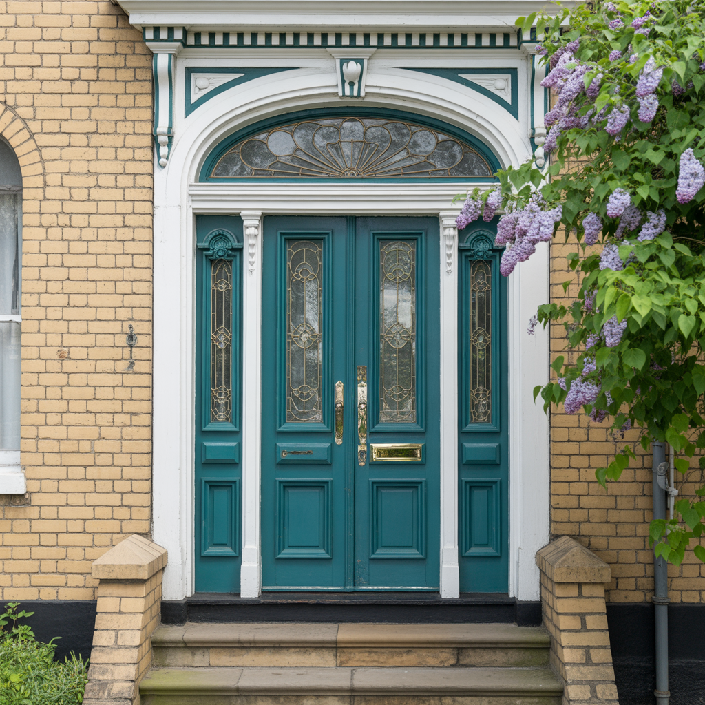 front door ideas victorian house