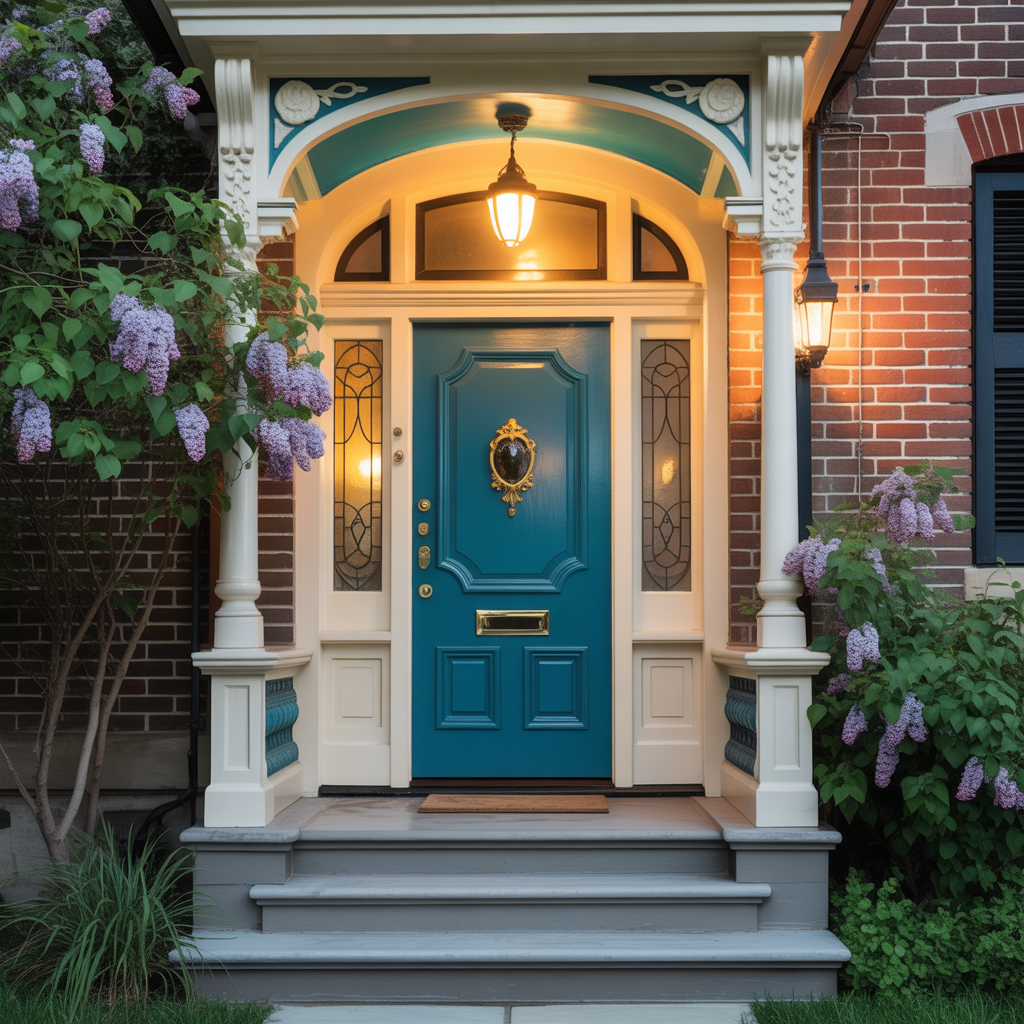 front door ideas victorian house