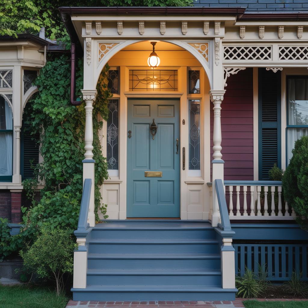 front door ideas victorian house