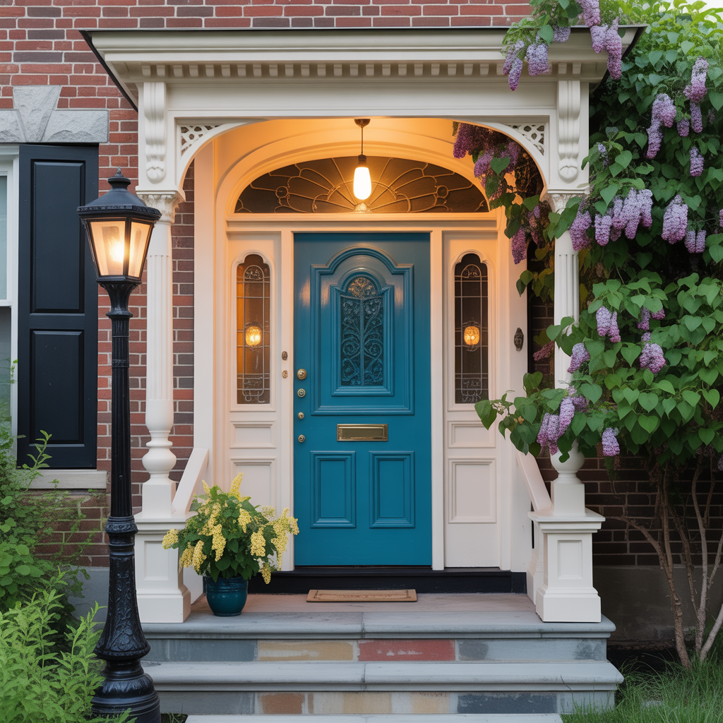 front door ideas victorian house