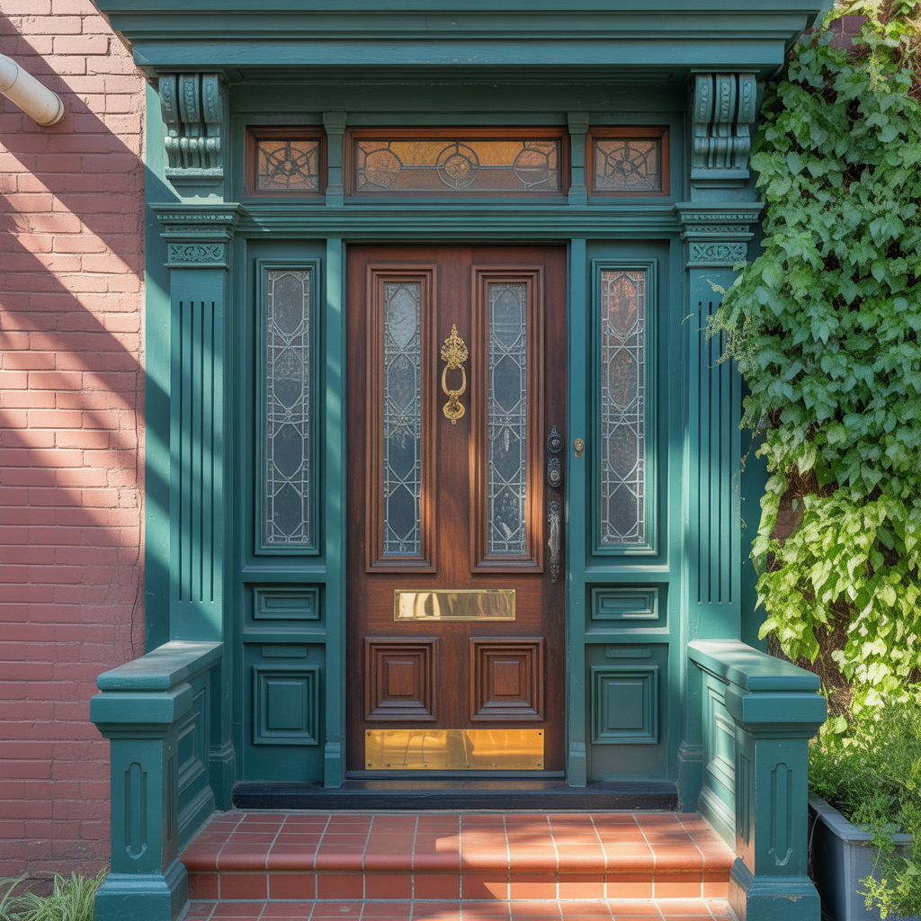 front door ideas victorian house