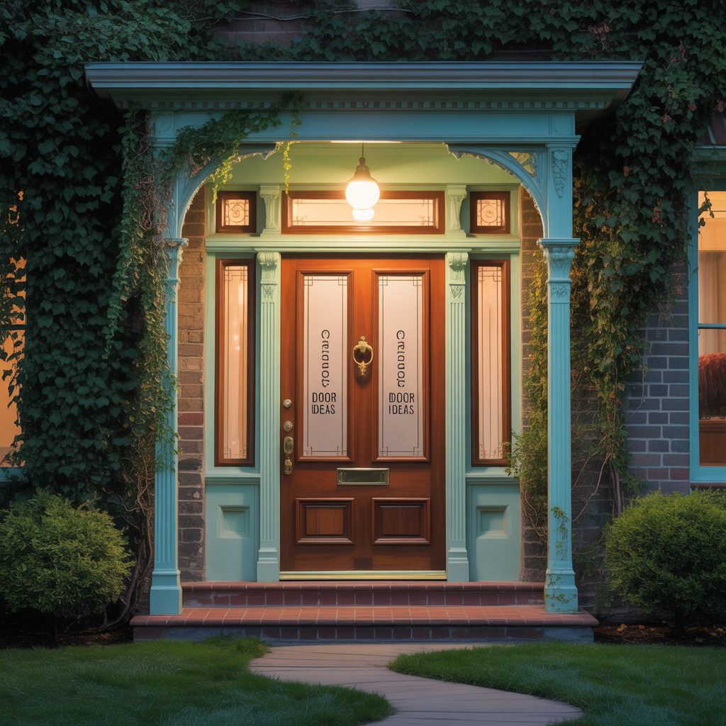 front door ideas victorian house