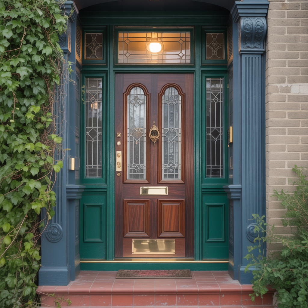 front door ideas victorian house