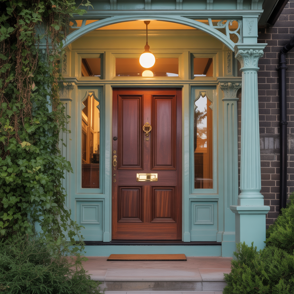 front door ideas victorian house