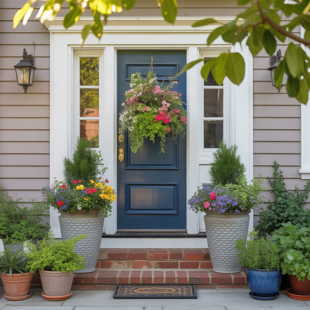 front door planters