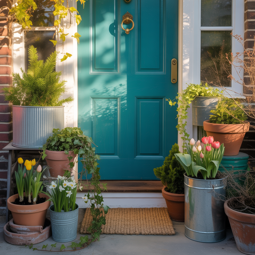 front door planters