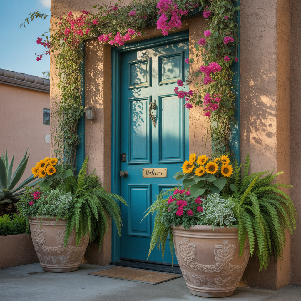 front door planters