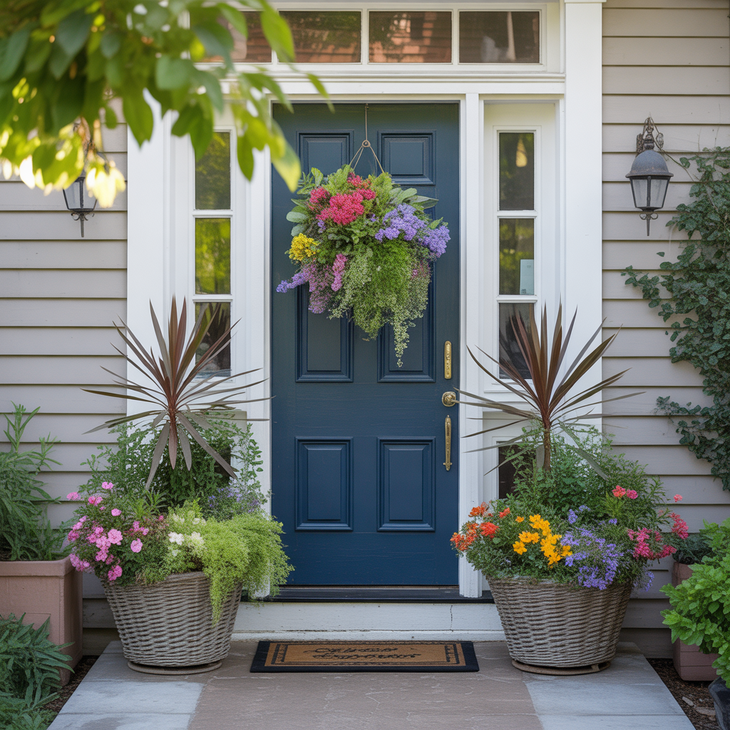 front door planters