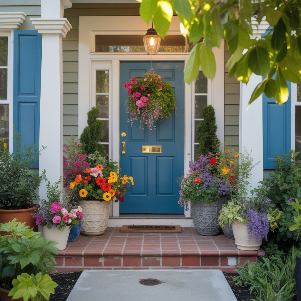 front door planters