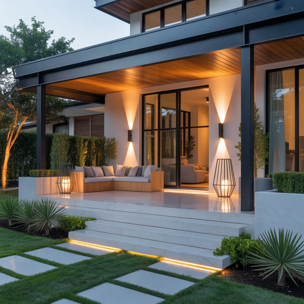 front porch ideas modern style