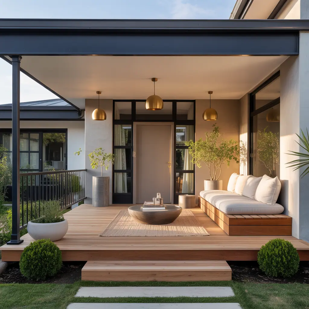 front porch ideas modern style