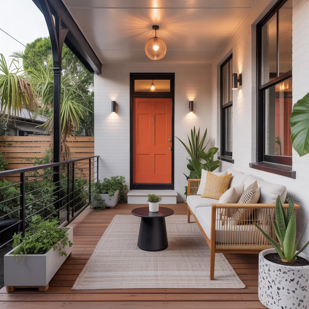 front porch ideas modern style