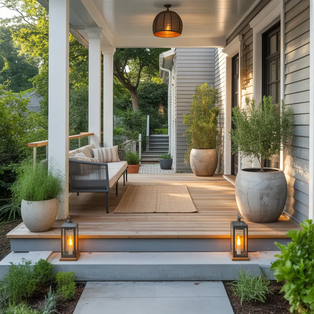 front porch ideas modern style