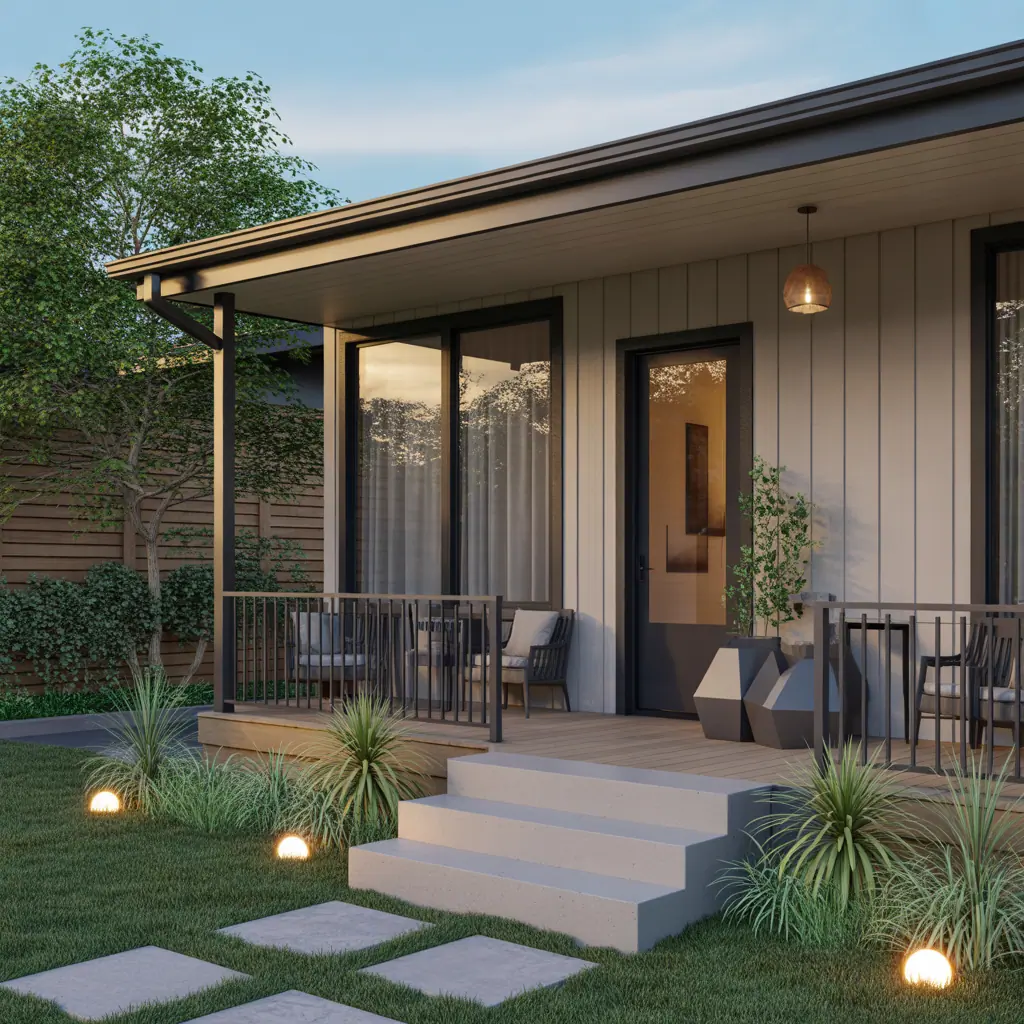 front porch ideas modern style