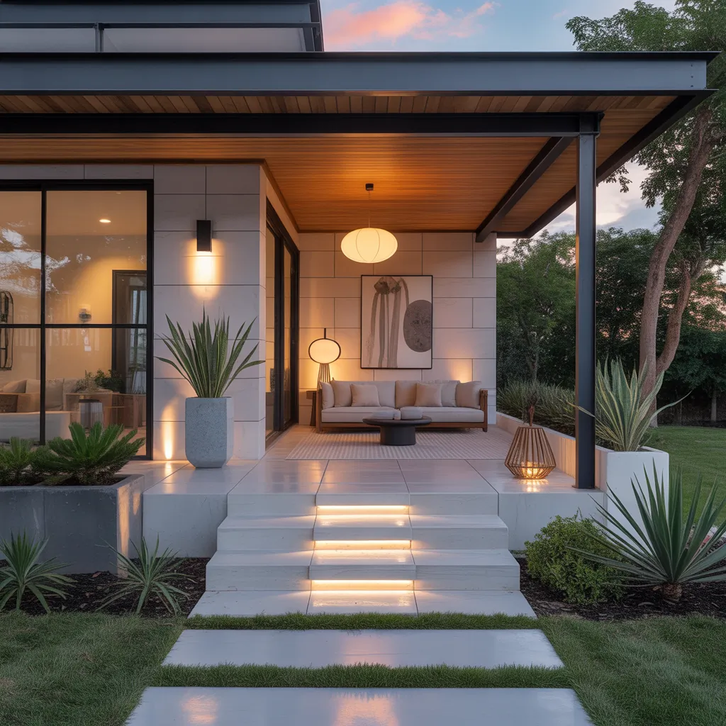 front porch ideas modern style