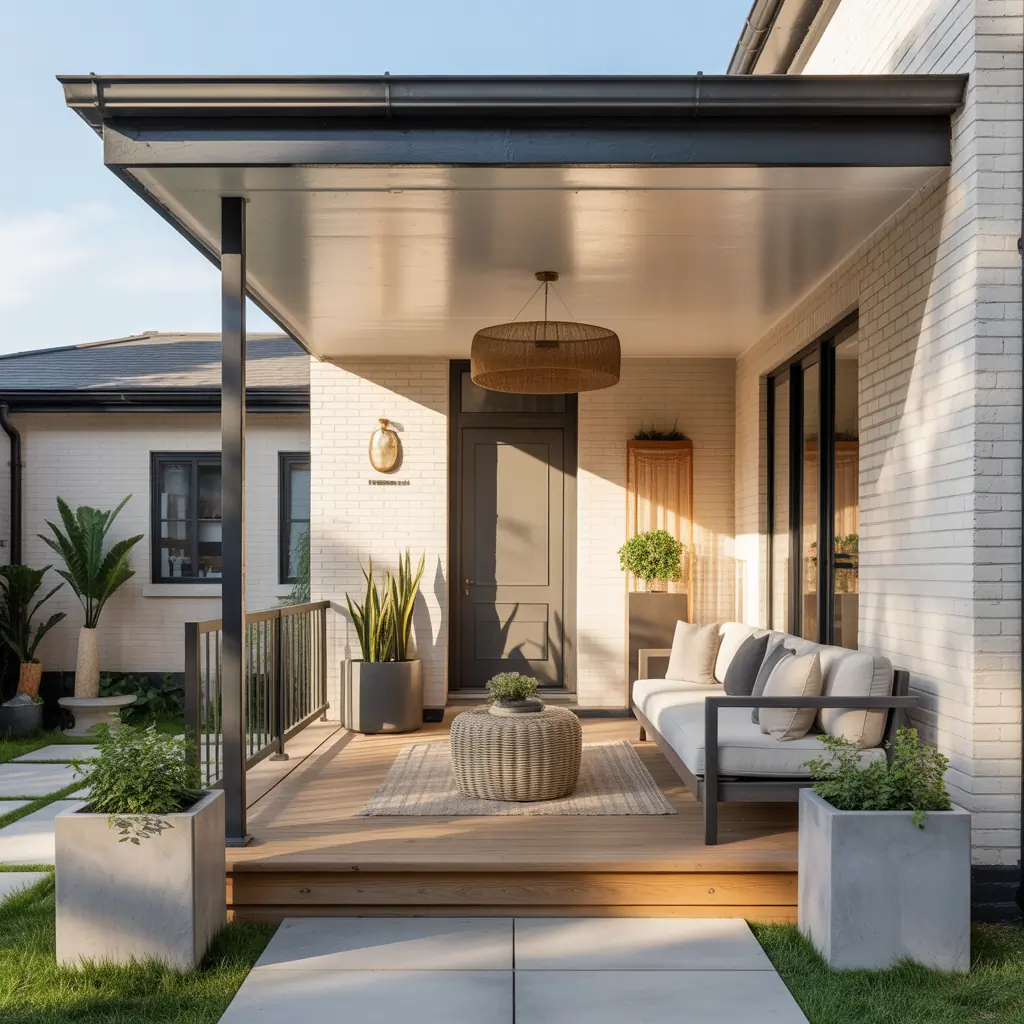 front porch ideas modern style