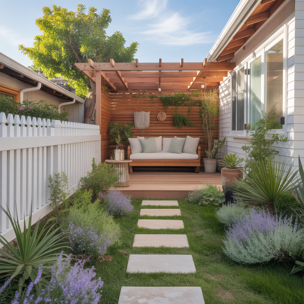 front yard ideas low fence
