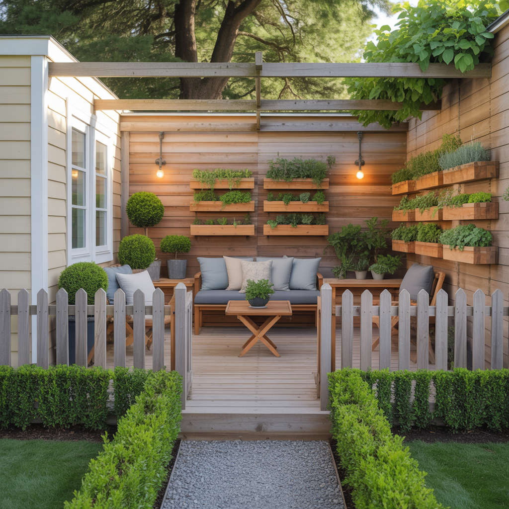 front yard ideas low fence