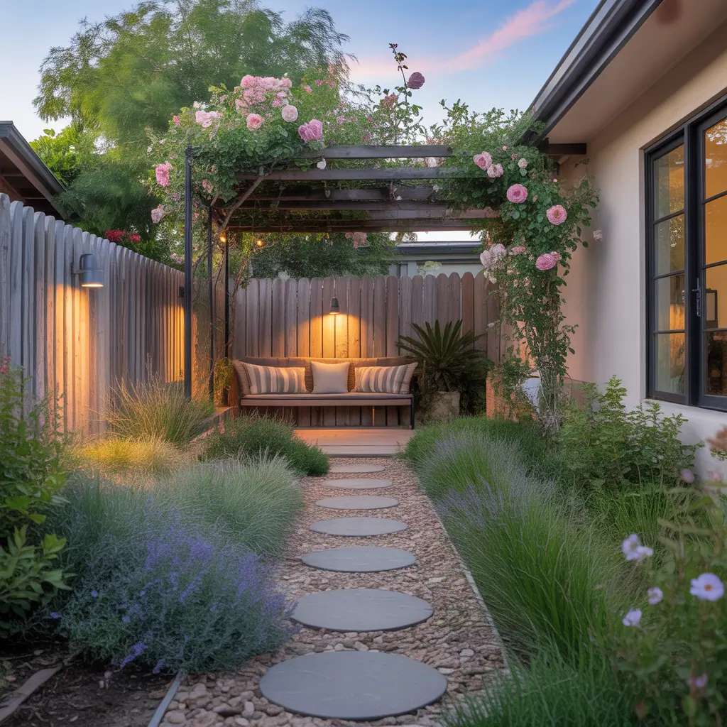 front yard ideas low fence