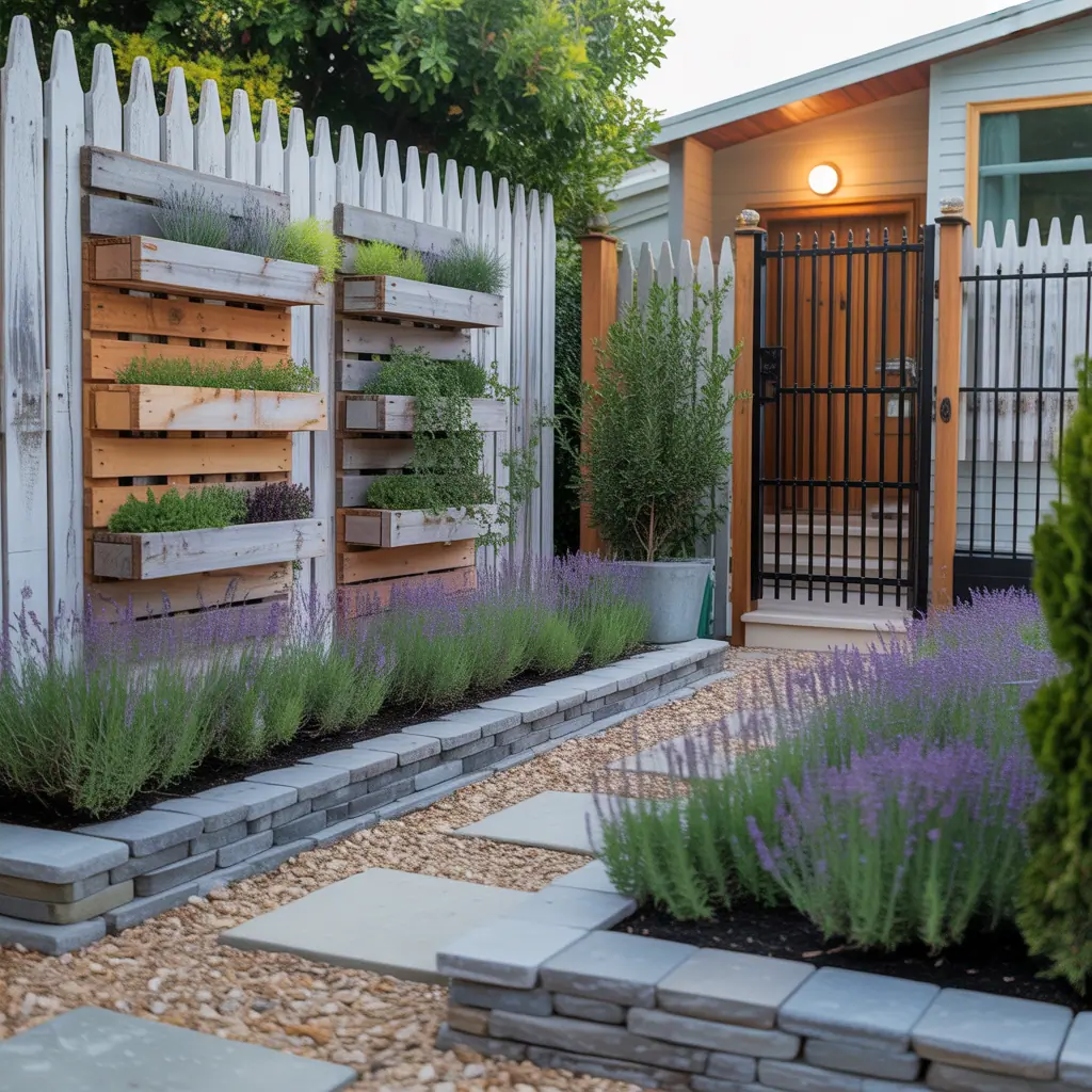 front yard ideas low fence