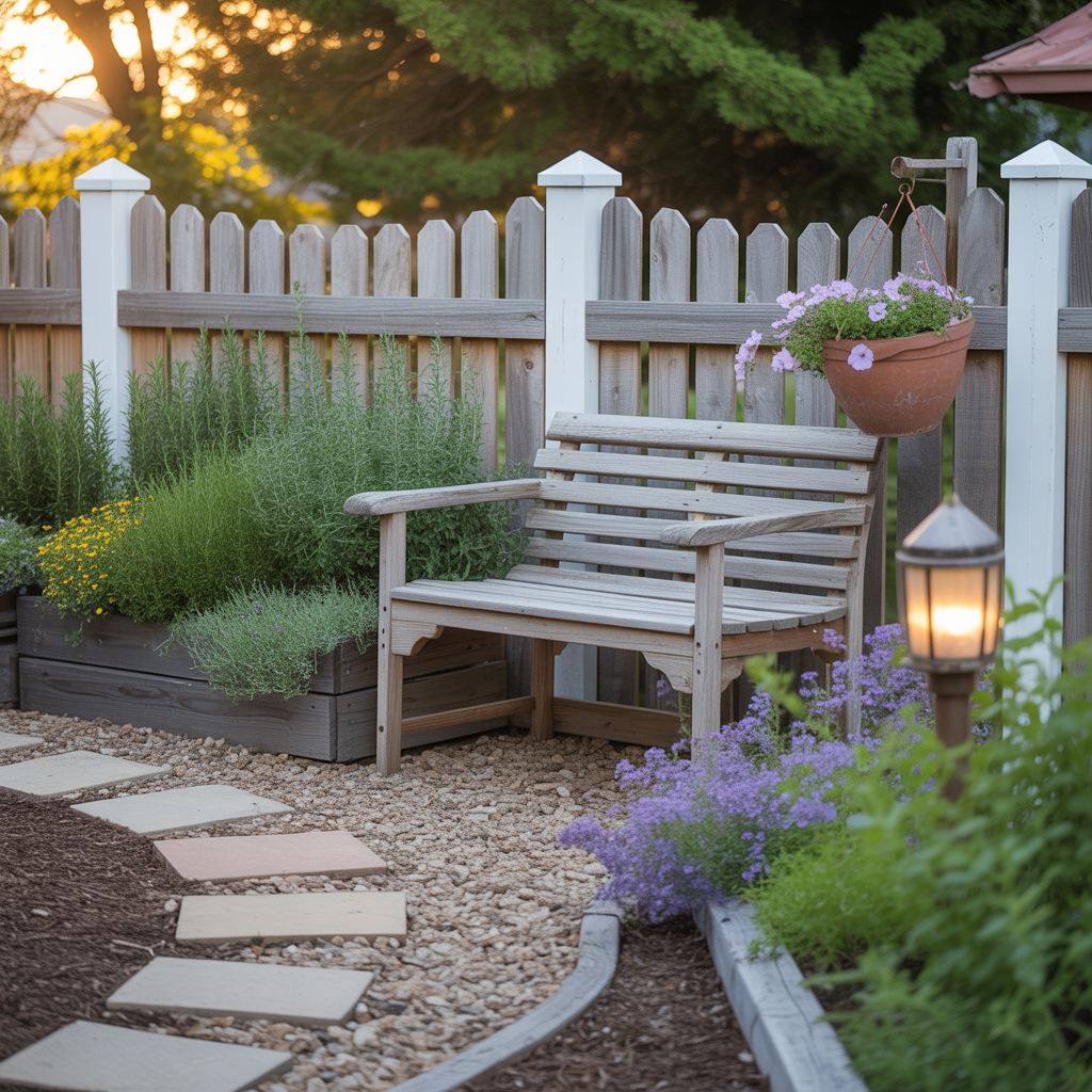 front yard ideas low fence