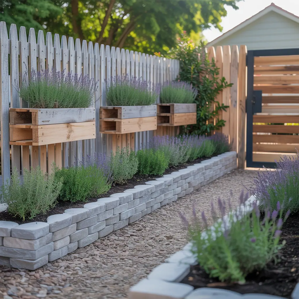 front yard ideas low fence