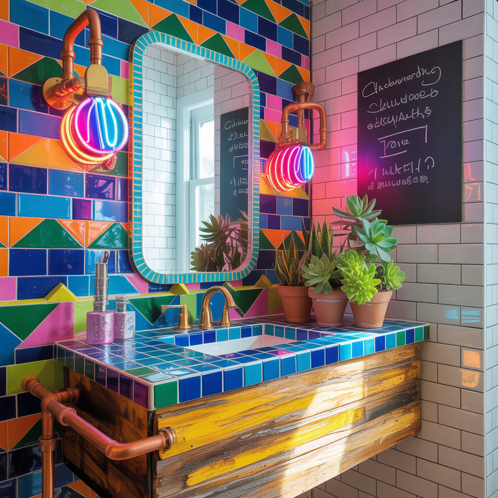 Funky Bathroom