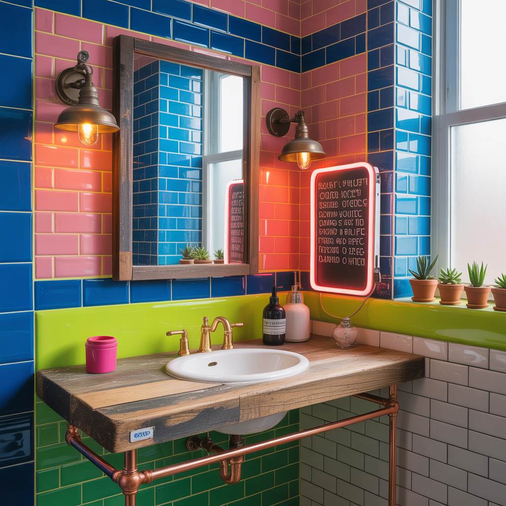 Funky Bathroom