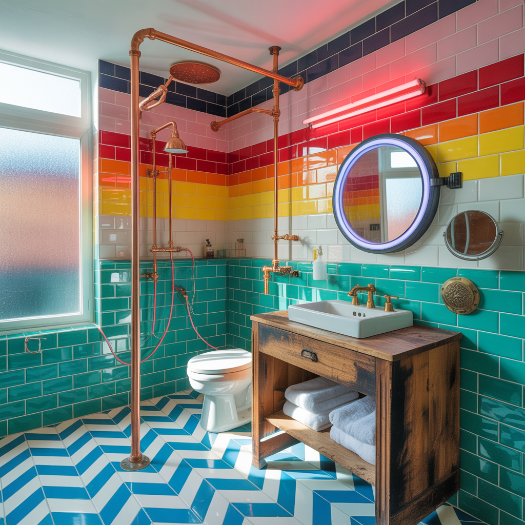 Funky Bathroom
