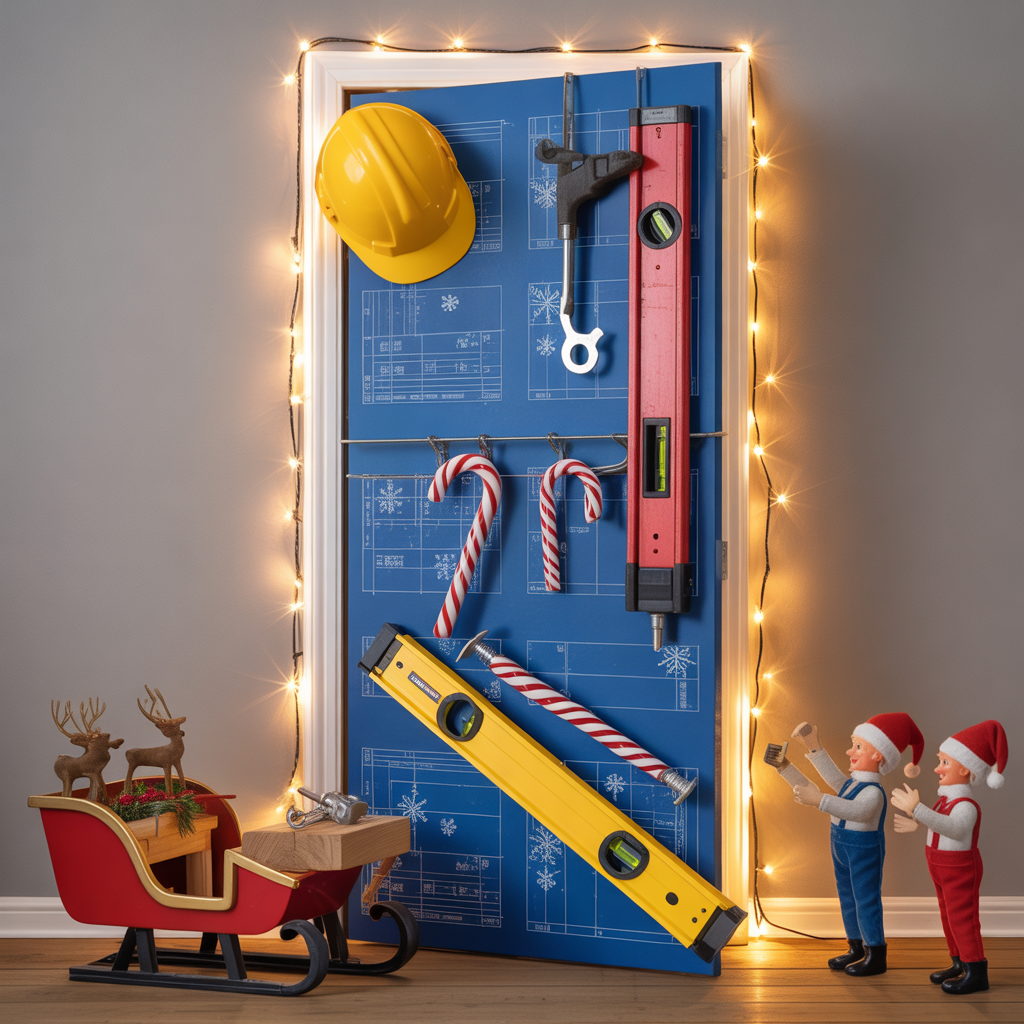 funny office door decorating christmas contest ideas