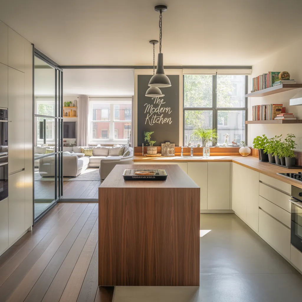 galley kitchen ideas open living room