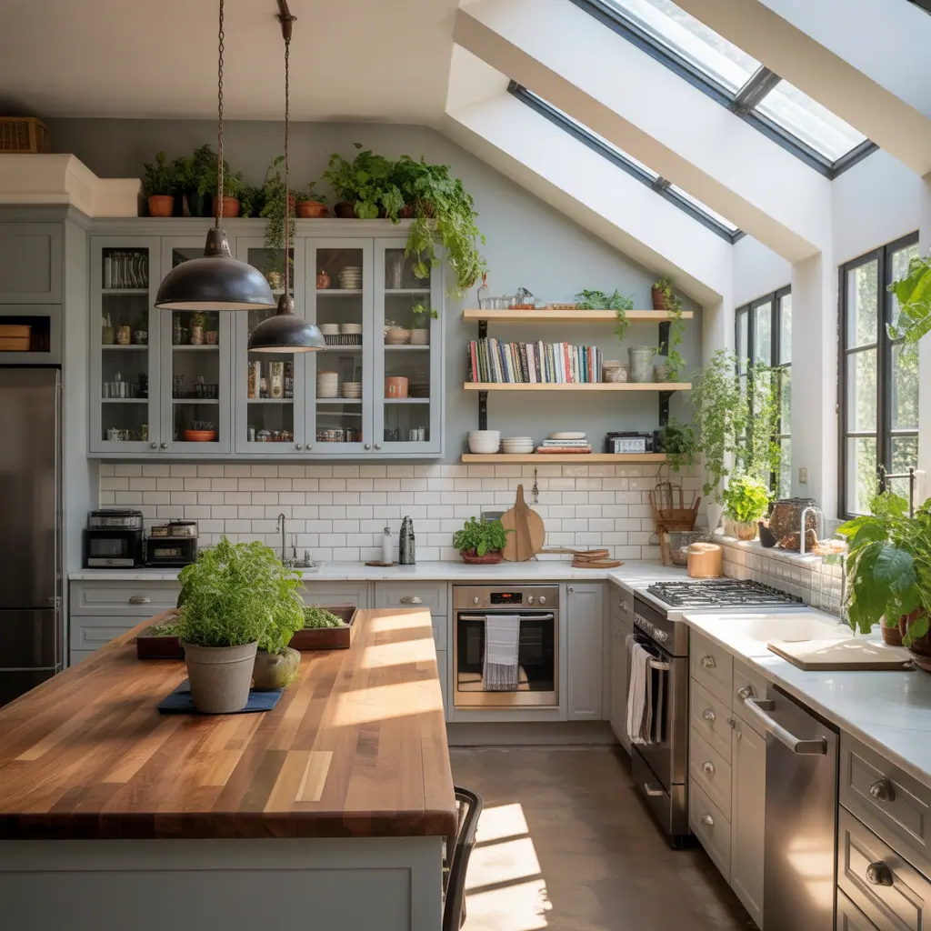 galley kitchen ideas open living room