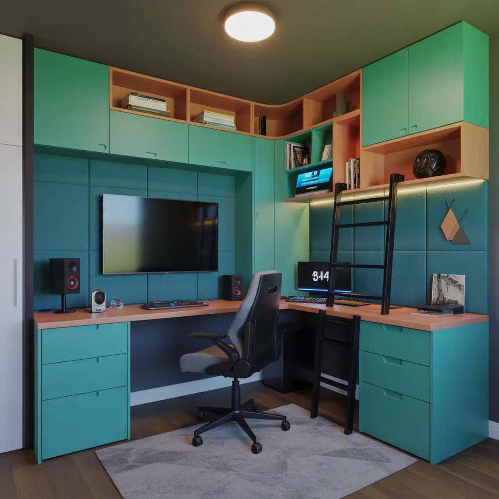 gaming room ideas small bedroom