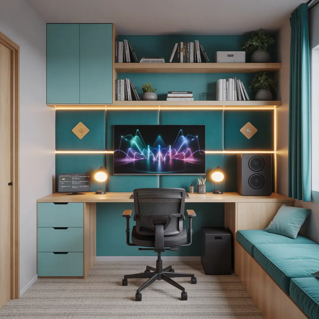 gaming room ideas small bedroom
