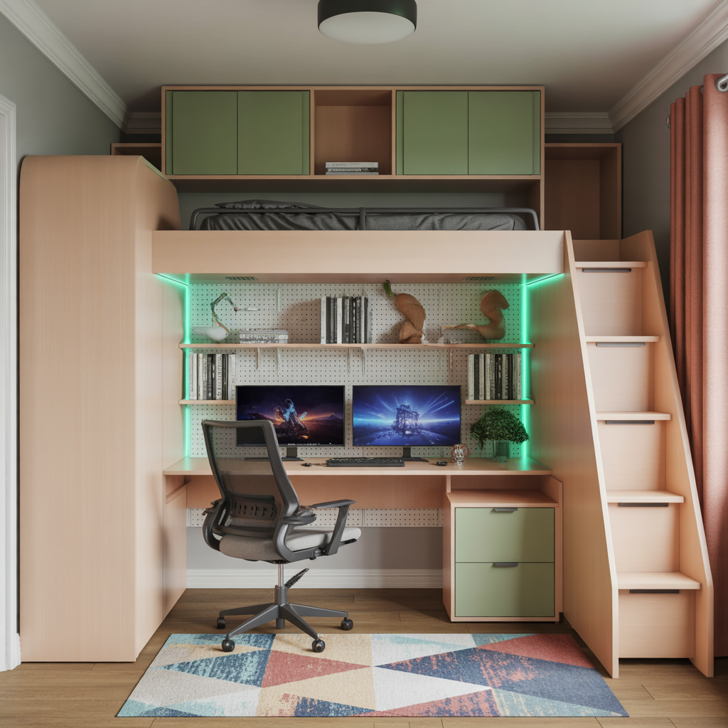 gaming room ideas small bedroom