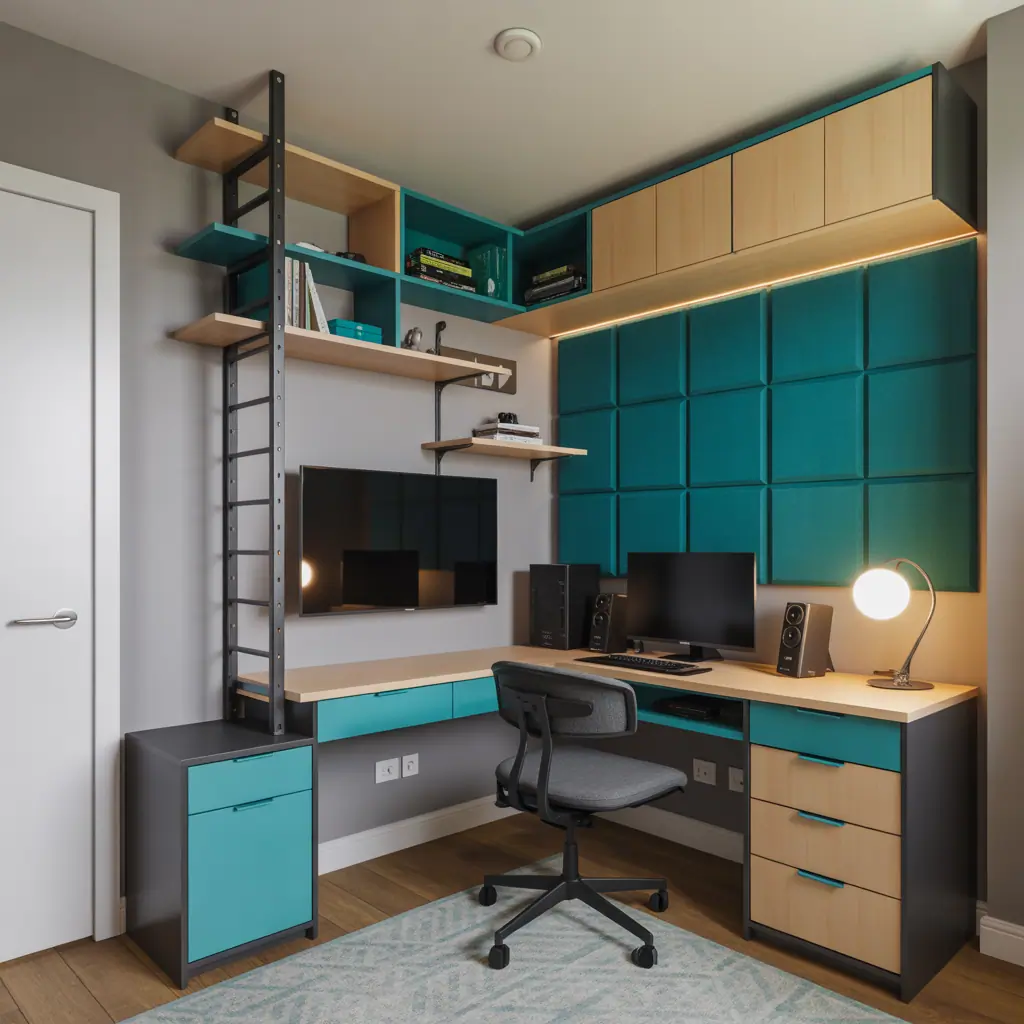 gaming room ideas small bedroom