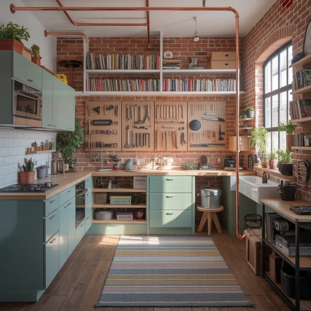 garage apartment interior