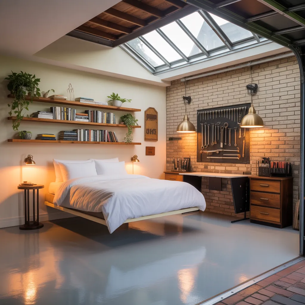 garage apartment interior