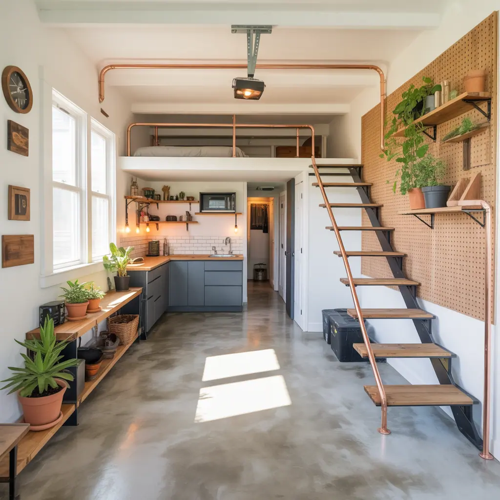 garage apartment interior