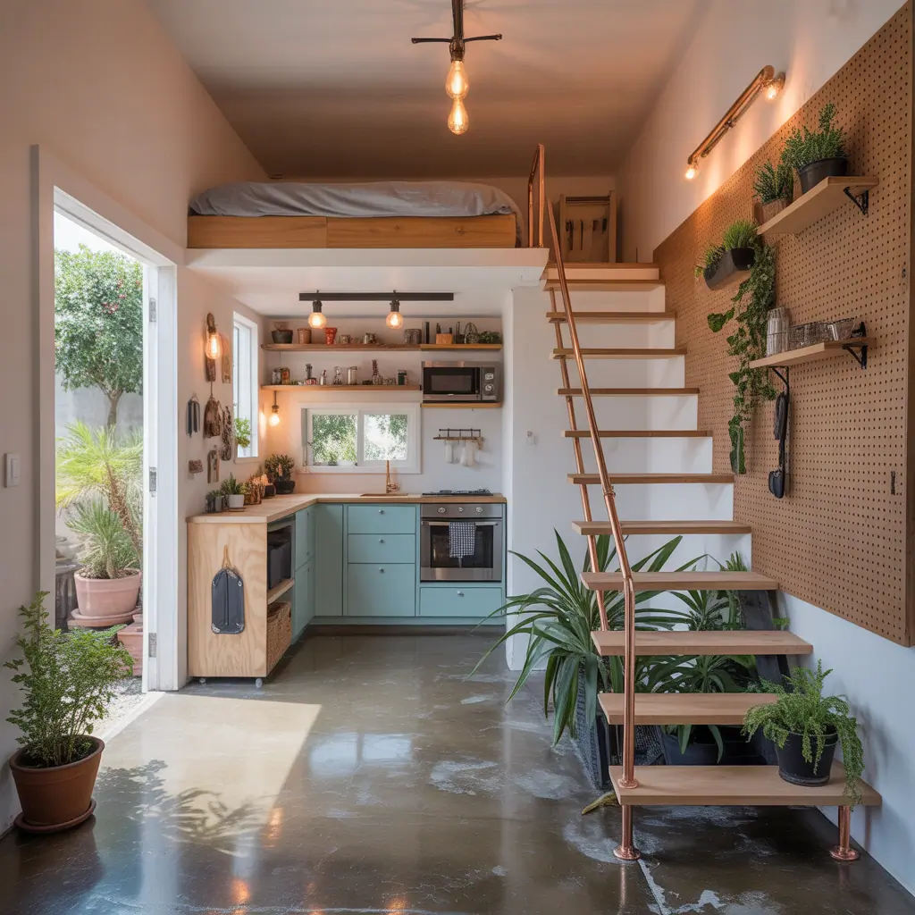 garage apartment interior