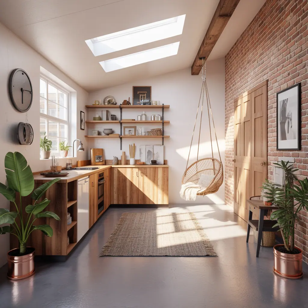 garage apartment interior