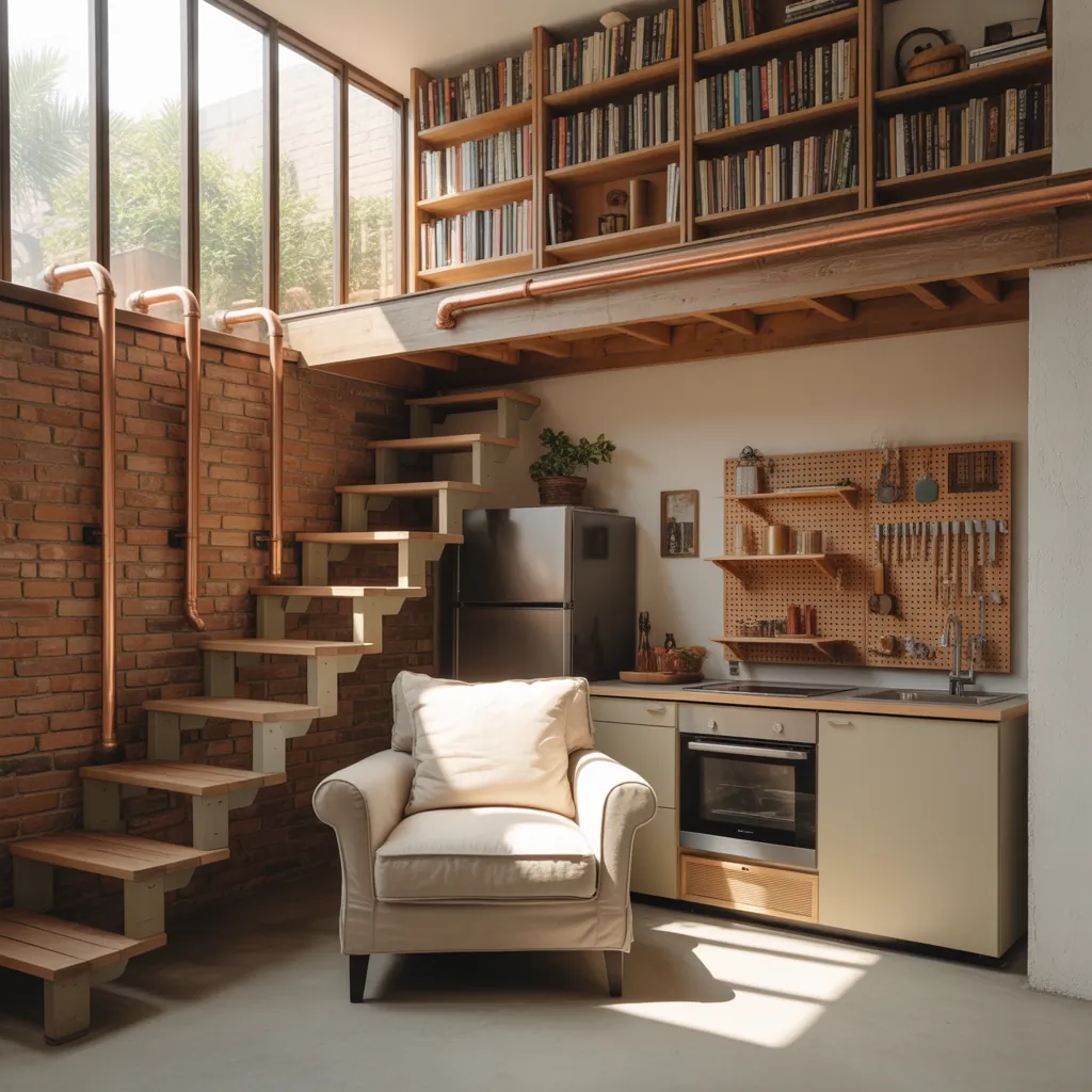 garage apartment interior