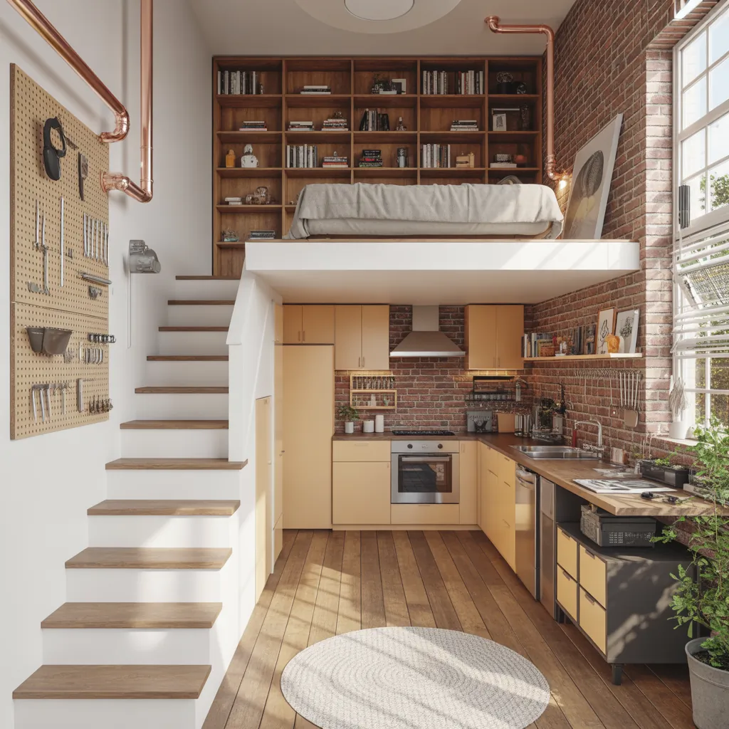 garage apartment interior
