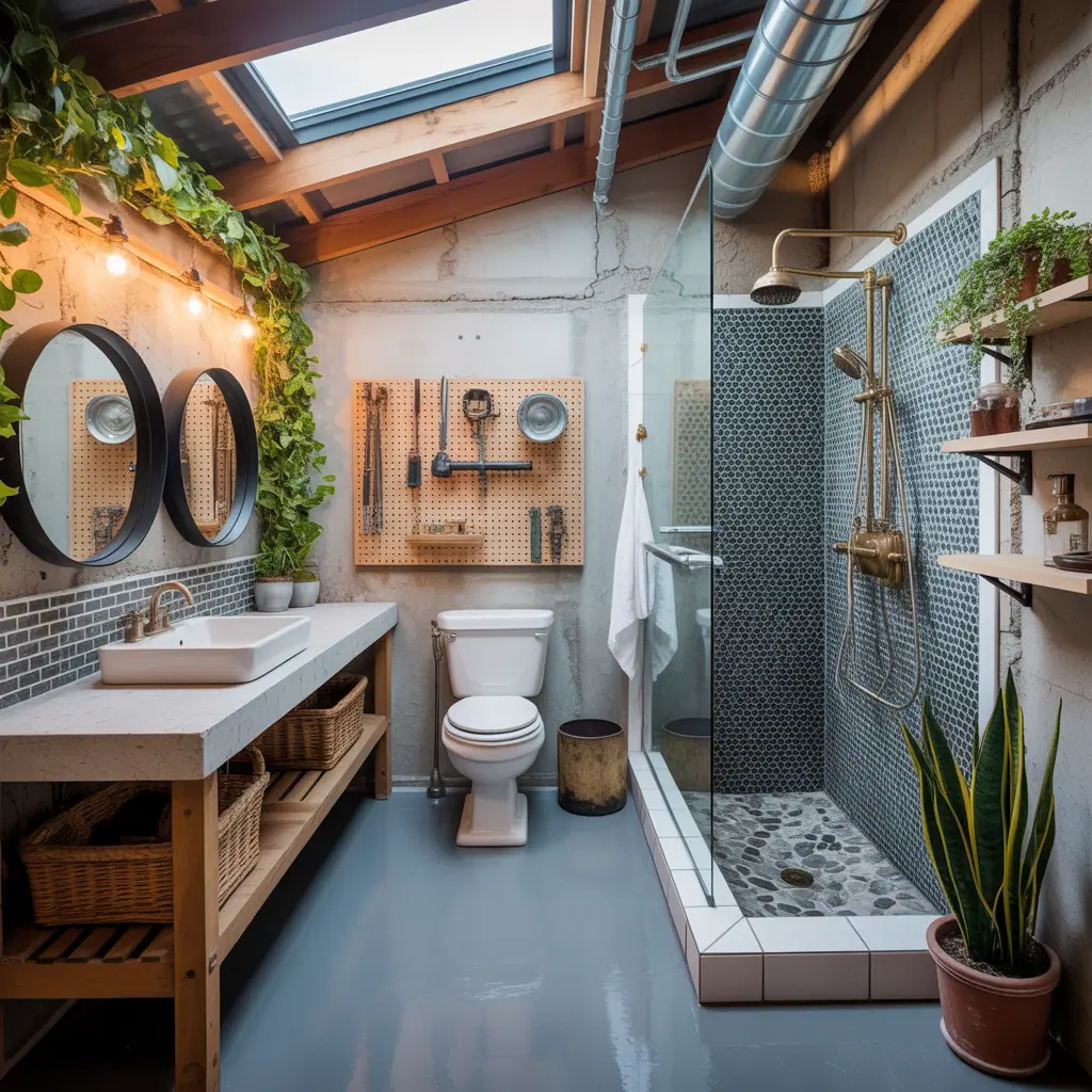 garage bathroom remodel ideas