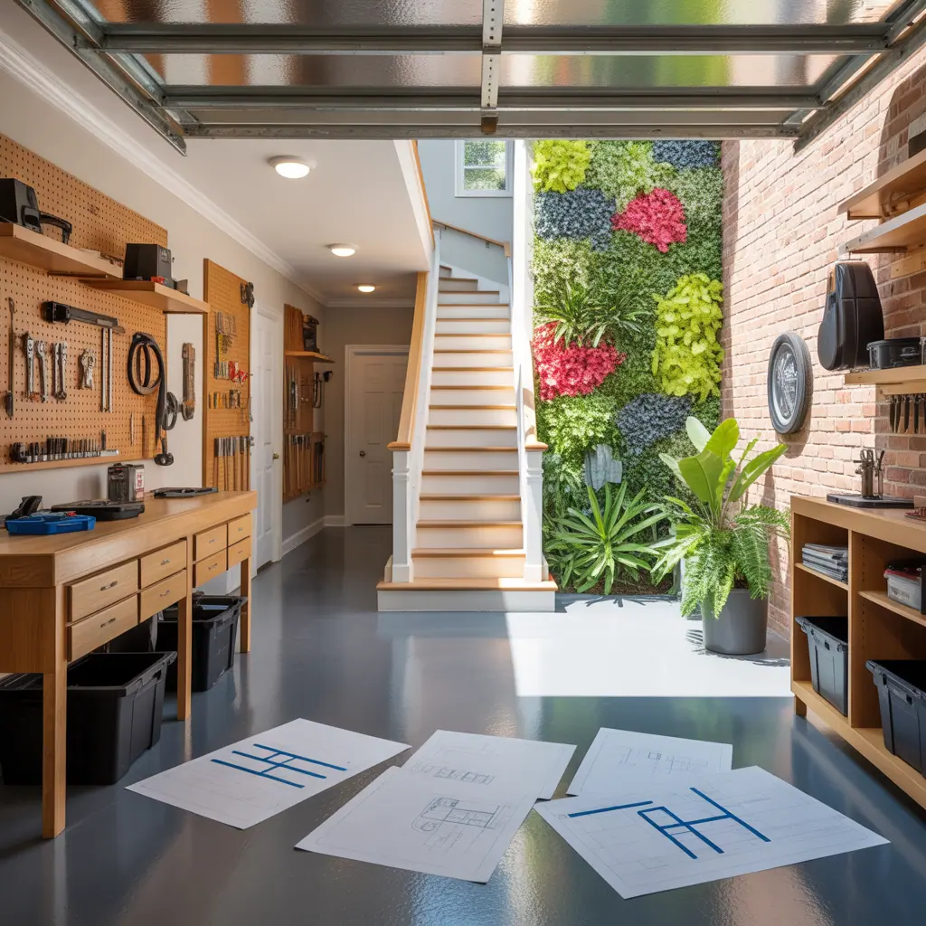 garage entrance to house ideas