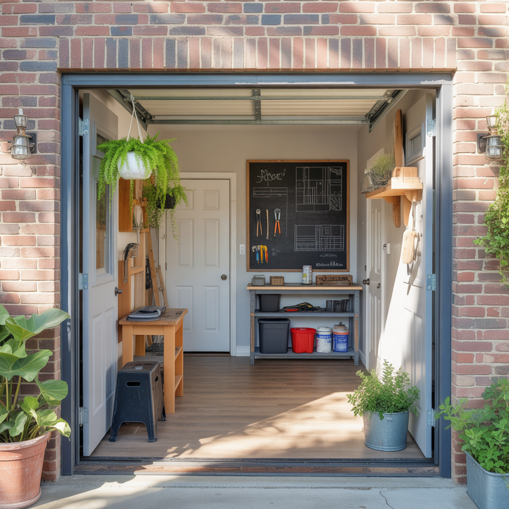 garage entrance to house ideas